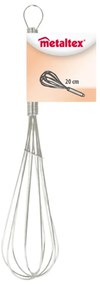 French rozsdamentes acél habverő, hossz 20 cm - Metaltex
