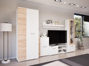 Ventura szekrénysor (Fehér-Sonoma) modern