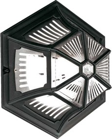 Elstead Lighting PARISH PR12-BLACK Süllyesztett mennyezeti lámpa 1x60W/E27 IP44