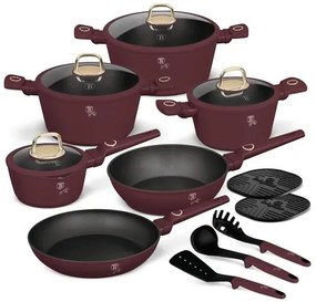 Berlinger Haus Leonardo Collection 15 részes edénykészlet (BH-8051)