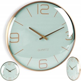 Dekoratív falióra falra akasztható Menta Arany 30 cm