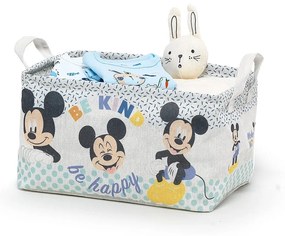 Disney Mickey gyerek textil tárolókosár, 32 x 23 x 19 cm - Domopak