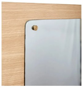 Fali tükör tömörfa kerettel 80x50 cm Split – Hübsch