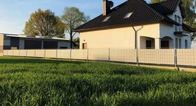 Kerítés árnyékoló szalag 4,75cm x 35m Green 450g/m2 + rögzítők