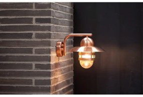 Nordlux - Kültéri fali lámpatest NIBE 1xE27/60W/230V IP54 rézszínű