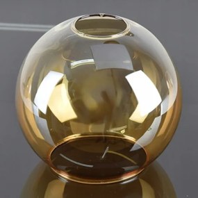 Csillár rúdon VASCO 6xE27/60W/230V fekete/füstös bézs