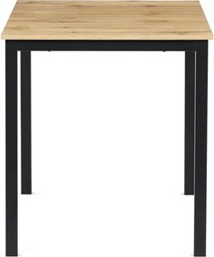 Étkezőasztal 110x70x75 cm, MDF, vad tölgy, GDT-202 OAK