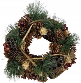 Karácsonyi koszorú 30 cm