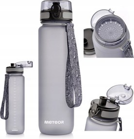 Sport kulacs 1000 ML Szürke Szűrővel és Meteor zárral