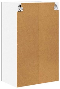 Függő szekrény Riga Fekete tölgy és fehér 50 x 31 x 80 cm