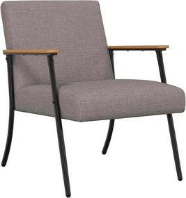 vidaXL karosszék Tópszínű 59 x 75 x 78 cm szövet