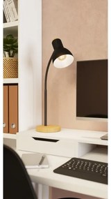 Eglo 98831 - Asztali lámpa VERADAL 1xE27/40W/230V fekete