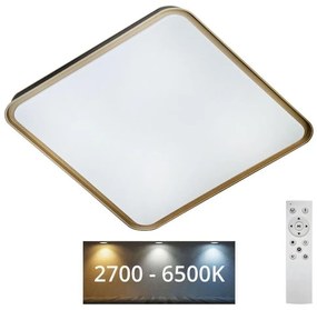 Baterie Centrum LED Dimmelhető mennyezeti lámpa UNA LED/60W/230V 2700-6500K  + távirányító BC0632