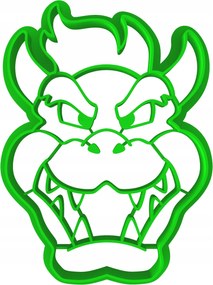 Mario Bros SĂŒtemĂ©ny lyukasztĂł forma King Bowser 1