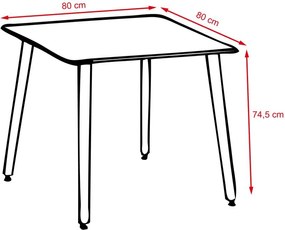 Catini KIRSA Étkezőasztal