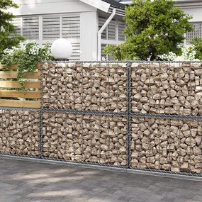 Gabion kosár, fém gabion ketrec 5 x 10 cm-es