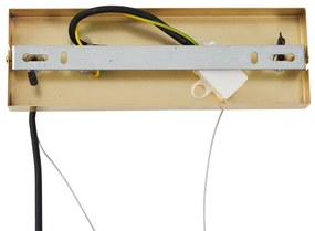 Design függőlámpa arany színben, szivárványos üveggel, 8-as - Uvas