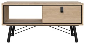 Natúr színű dohányzóasztal 48x102 cm Ry – Tvilum