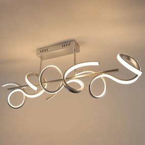 Leuchten Direkt 19032-21 - LED Dimmelhető felületre szerelhető csillár CURLS LED/25,8W/230V