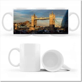 Nyomott mintás bögre Nyugat Uk Gb Tower Bridge