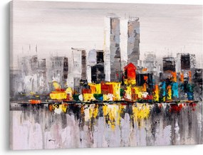 Kép - A nagyváros festménye (70x50 cm)