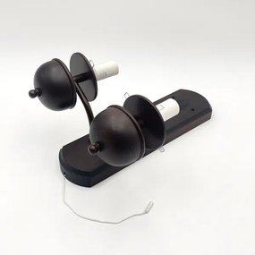 Brilagi - LED Fali lámpa COTTAGE 2xE14/40W/230V bükkfa/fehér