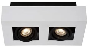 Lucide 09119/11/31 - LED spotlámpa XIRAX 2xGU10/5W/230V fehér