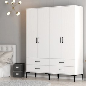 Ruhásszekrény Kiara TT (fehér). 1088315