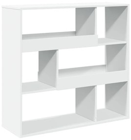 fehér szerelt fa térelválasztó 100 x 33 x 94,5 cm