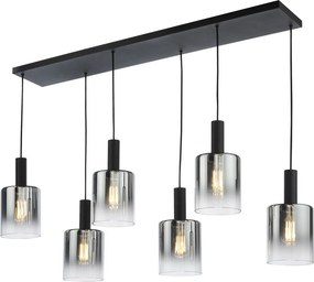 Dar Lighting Savannah SAV0622 Függőlámpa 6x40w/e27