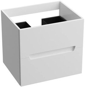LaVita Kansas szekrény 60.5x47x54.2 cm Függesztett, mosdó alatti fehér 5900378314325