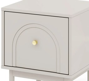 Éjjeliszekrény Kasmír/Arany Színben. MAZOMA