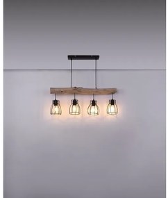 Globo 15326-4N - MINA 4 ágú függeszték E27/40W/230V