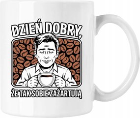 Bögre jó reggelt kávé 3 Fehér 330ml