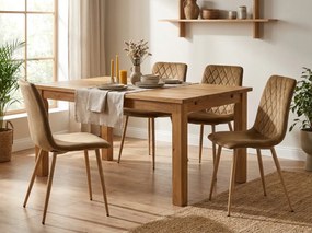 Barna bársonyszék TURIN