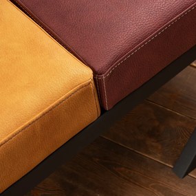 Brda pad Mustard és Claret Red