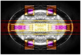 Poszterek 120x80 Földöntúli puzzle