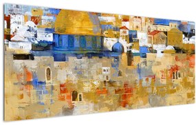 Kép - siratófal, Jerusalem, Israel (120x50 cm)