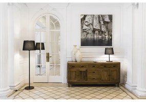 Asztali Lámpa Fekete SAVOY FARO 20305-83