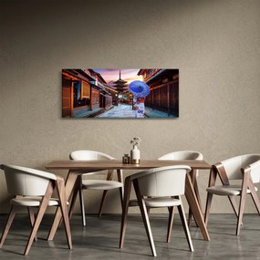 Kép - Ázsiai nő (120x50 cm)