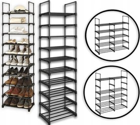 Összecsukható Cipőtartó Polc Rendszerező 10 Szint XXL