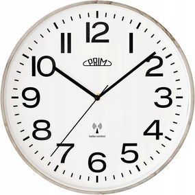 Rádióvezérelt Csendes Falióra Prim E01P.4273.9200 30 cm DCF77