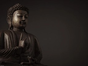 Poszter 40x30cm Buddha szobor, Assaf Frank