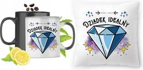 Nagypapa szett Mágikus bögre fényképes nyomott mintás párna