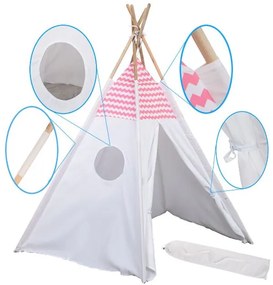 Gyerek sátor Teepe classic pink
