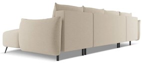 Bézs sarokkanapé Malie – Makamii