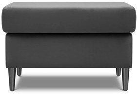 Világosszürke bársony lábtartó Kyoto – Cosmopolitan Design