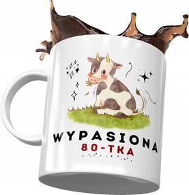 Születésnapi bögre 80 80-es 80-as évek Tökéletes Ajándék Nyomtatott Fotóval