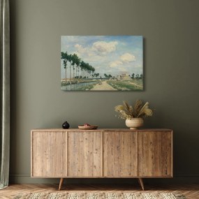 Kép - Johan Barthold Jongkind, The Towpath, reprodukciók (90x60 cm)