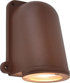 LUTEC 5115001445 ANCOR Modern Kültéri Fali Lámpa Rozsdás GU10 IP44